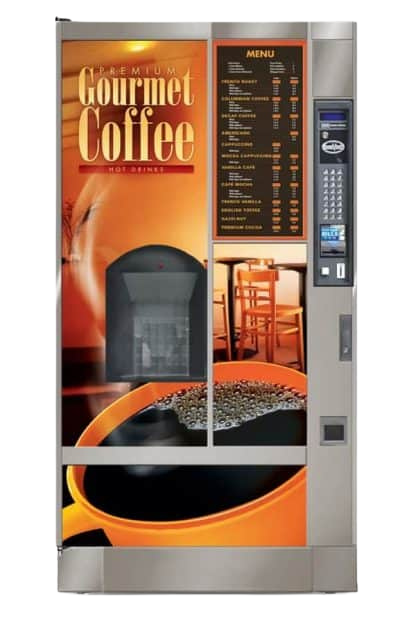 gourmet coffee vending machine